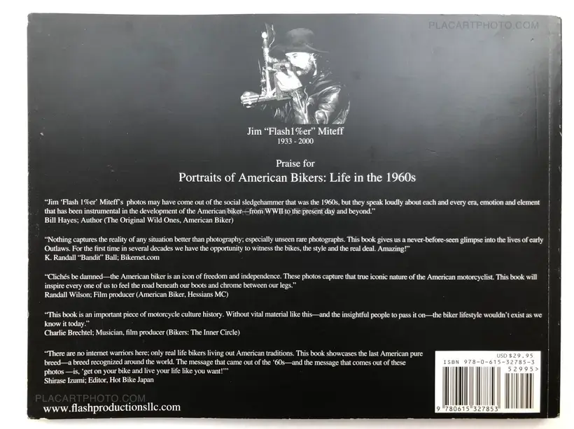 Jim Miteff – PORTRAITS OF AMERICAN BIKERS (SIGNED)