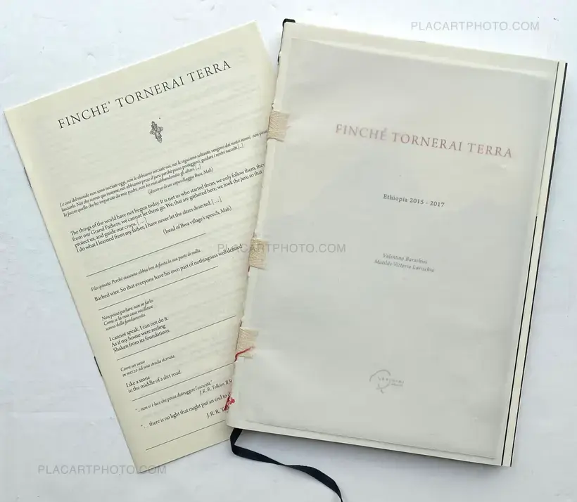 Valentino Barachini – FINCHÈ TORNERAI TERRA (100 copies numbered and signed)