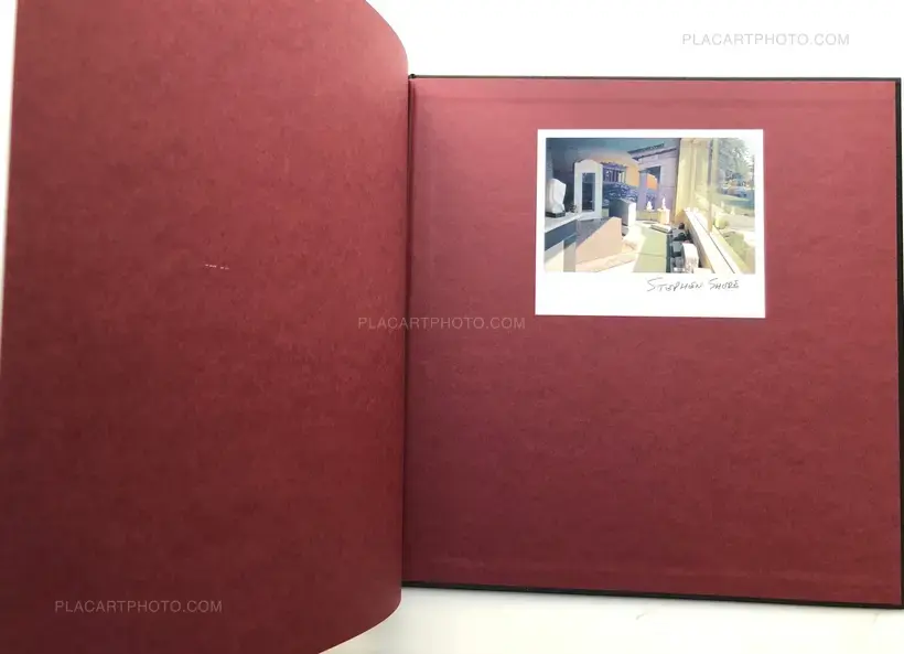 Stephen Shore – TRANSPARENCIES: SMALL CAMERA WORKS 1971-1979 (SIGNED)