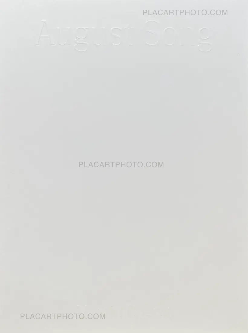 Martin Bogren – August Song (LTD SIGNED EDT OF 25 COPIES WITH 5 PRINTS)