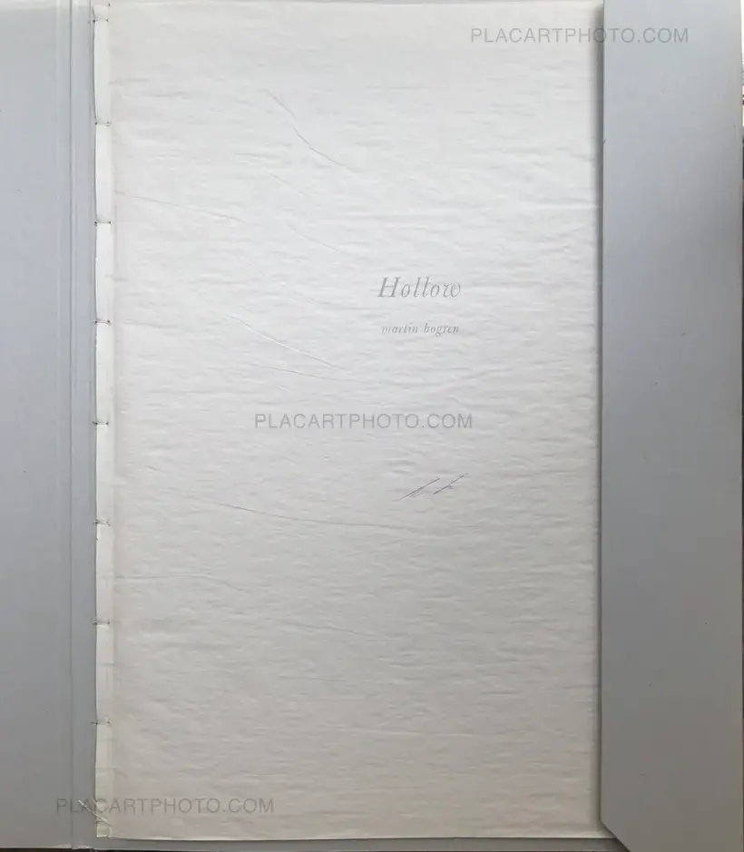Martin Bogren – HOLLOW (LIMITED EDT OF 15 copies)