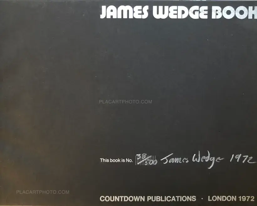 James Wedge – James Wedge Book (Signed)