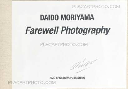 Daido Moriyama,Farewell photography (signed)