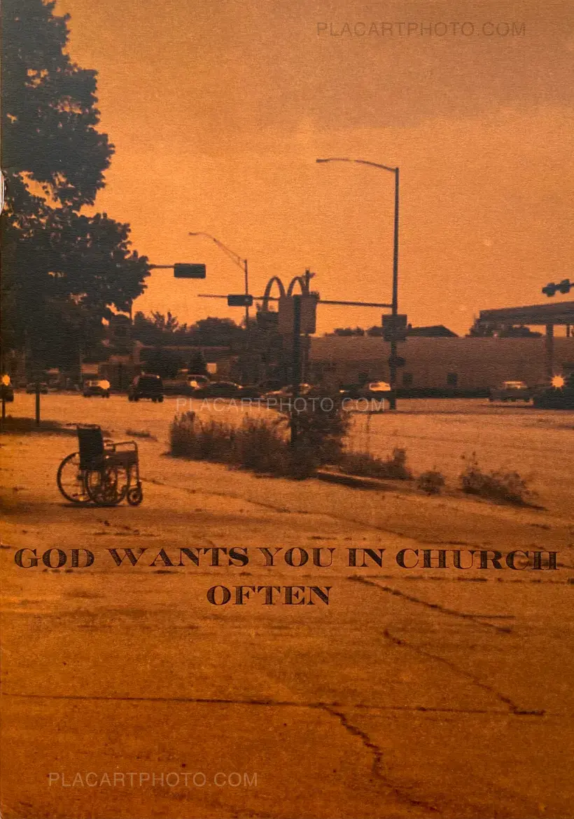 Josquin Gouilly Frossard – GOD WANTS YOU IN CHURCH OFTEN (signed edt of 50)