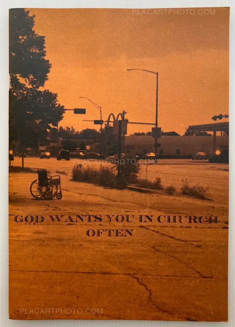 Josquin Gouilly Frossard – GOD WANTS YOU IN CHURCH OFTEN (signed edt of 50)