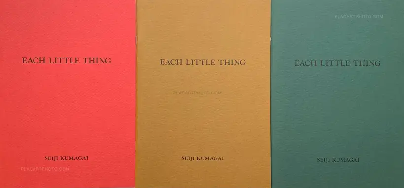 Seiji Kumagai – EACH LITTLE THING SET OF 3 zines #01 #02 #03