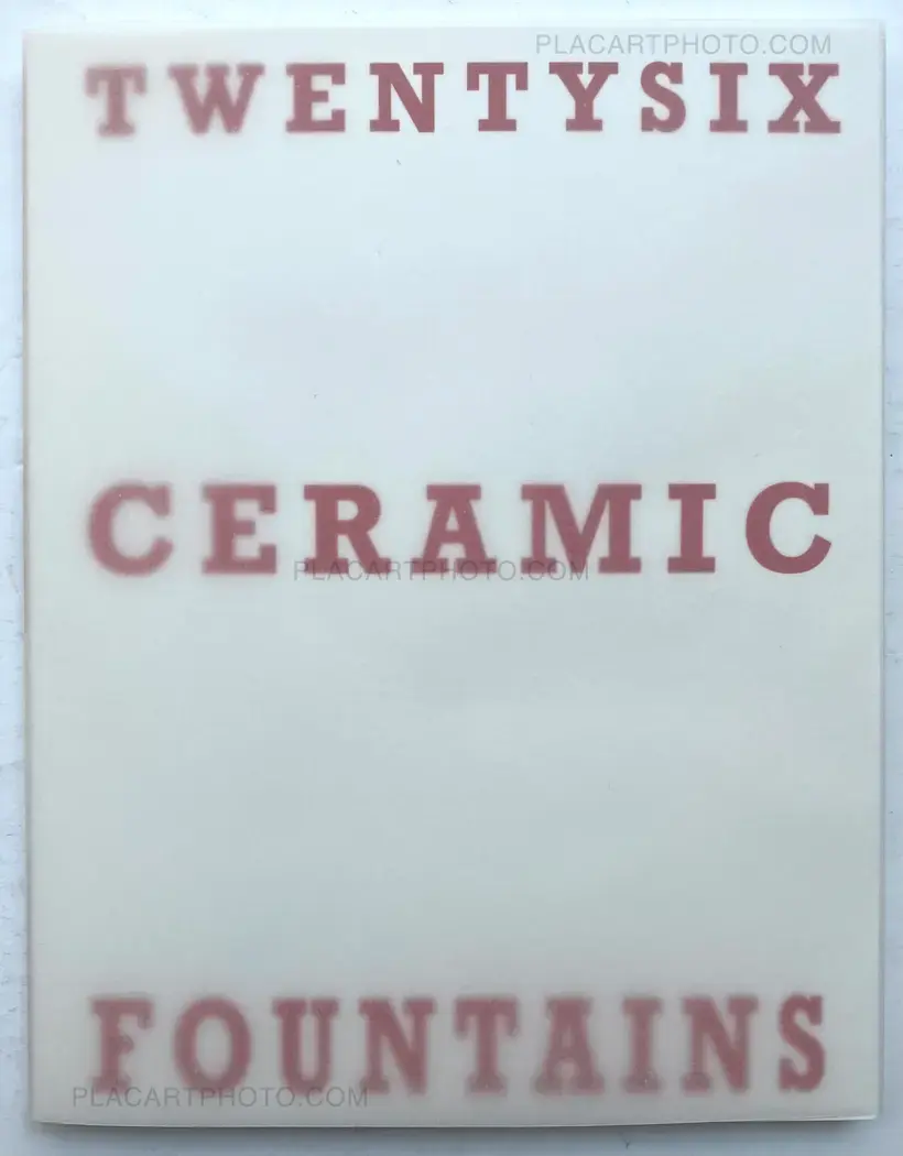 Franck Landron – Twentysix Ceramic Fountains (Signed and numbered)