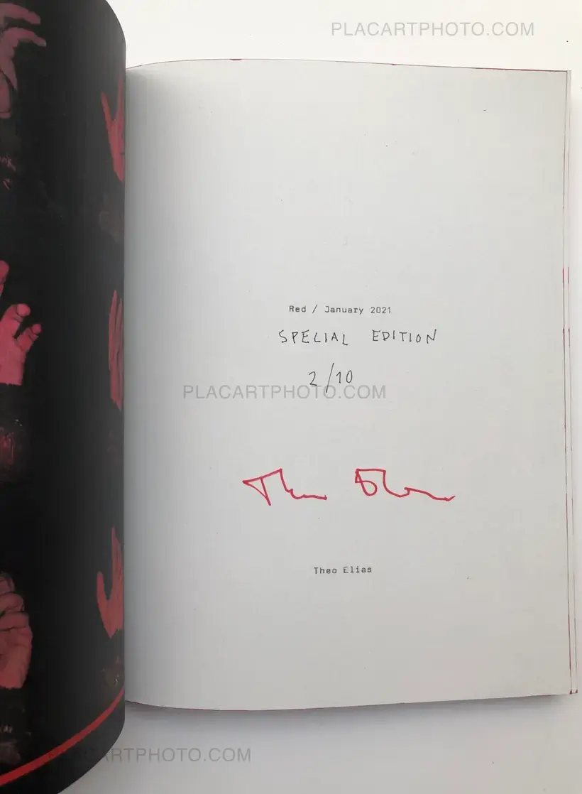 Theo Elias – RED / JANUARY 2021 (SPECIAL EDT OF 10 WITH A PRINT)