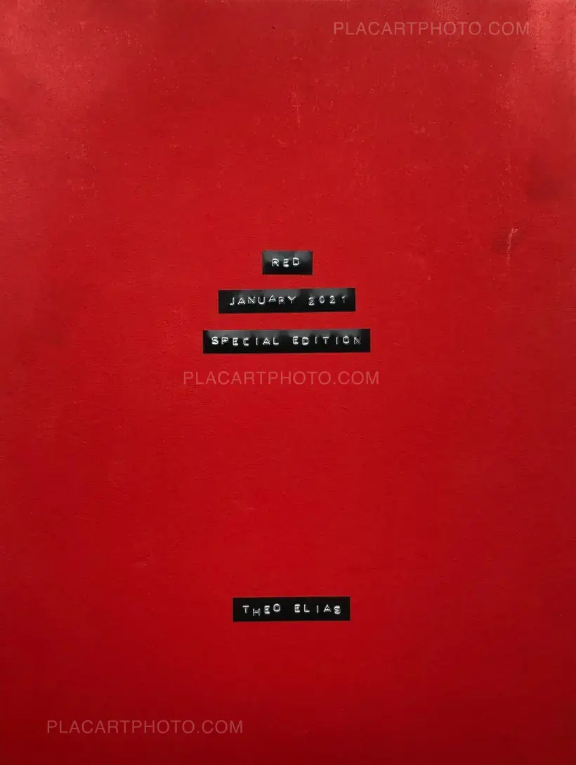 Theo Elias – RED / JANUARY 2021 (SPECIAL EDT OF 10 WITH A PRINT)