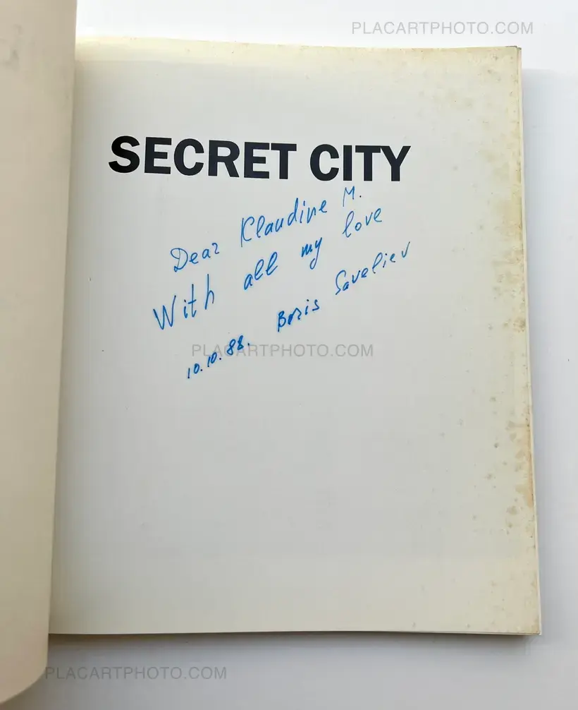 Boris Savelev – Secret City (ASSOCIATION COPY)
