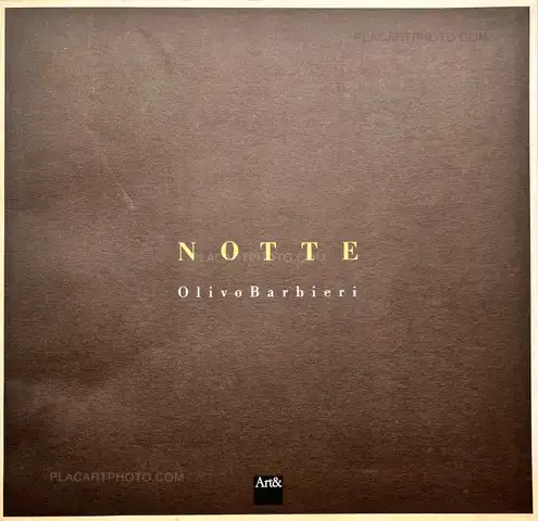 Olivo Barbieri – Notte (Association copy)