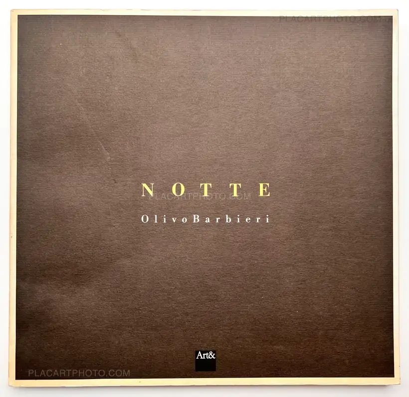 Olivo Barbieri – Notte (Association copy)