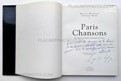 Patrick Bard,Paris Chansons : Les 100 Plus belles chansons sur Paris (INSCRIBED COPY)