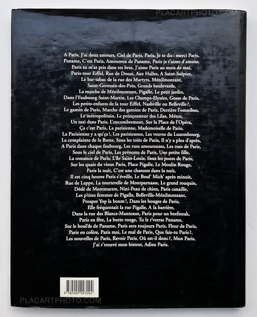 Patrick Bard – Paris Chansons : Les 100 Plus belles chansons sur Paris (INSCRIBED COPY)