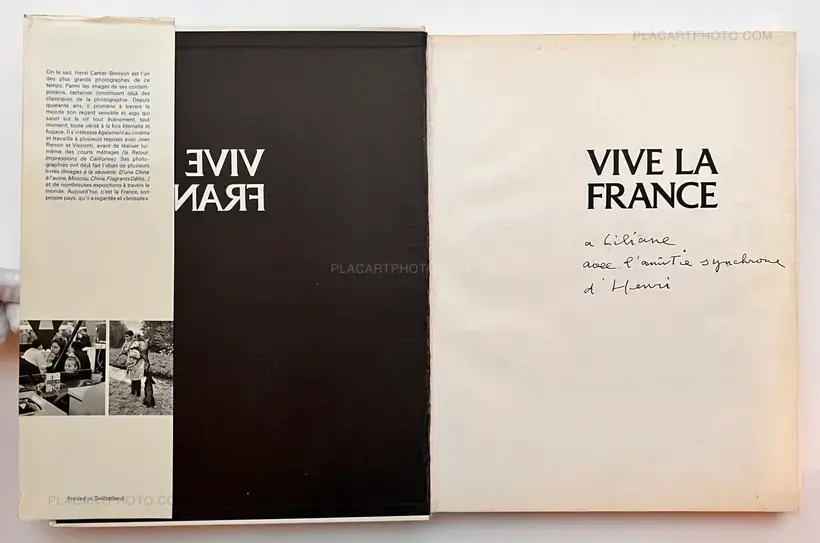 Henri Cartier-Bresson – Vive La France (Association copy)