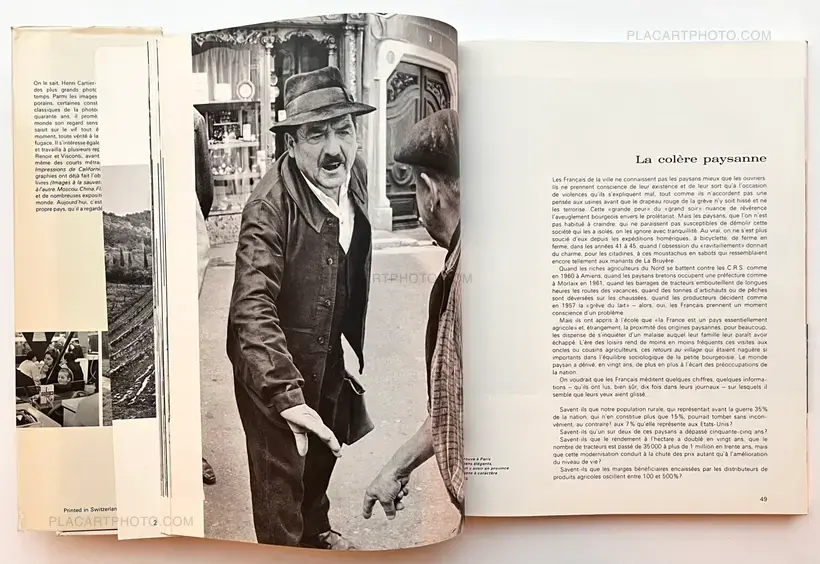 Henri Cartier-Bresson – Vive La France (Association copy)