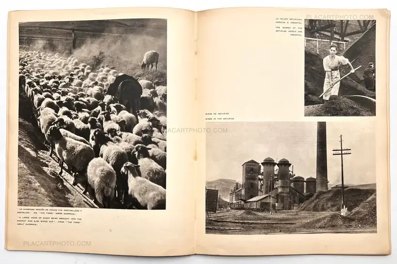 Various photographers – WORK AND WAR IN SPAIN