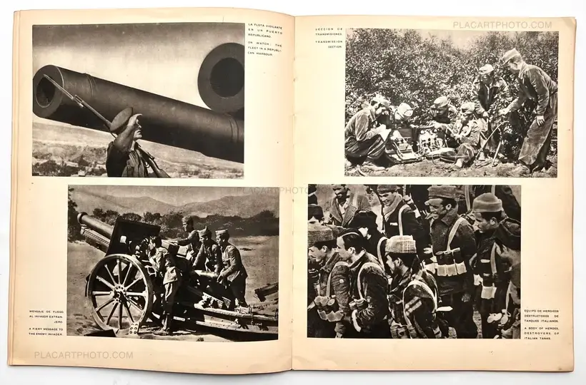 Various photographers – WORK AND WAR IN SPAIN