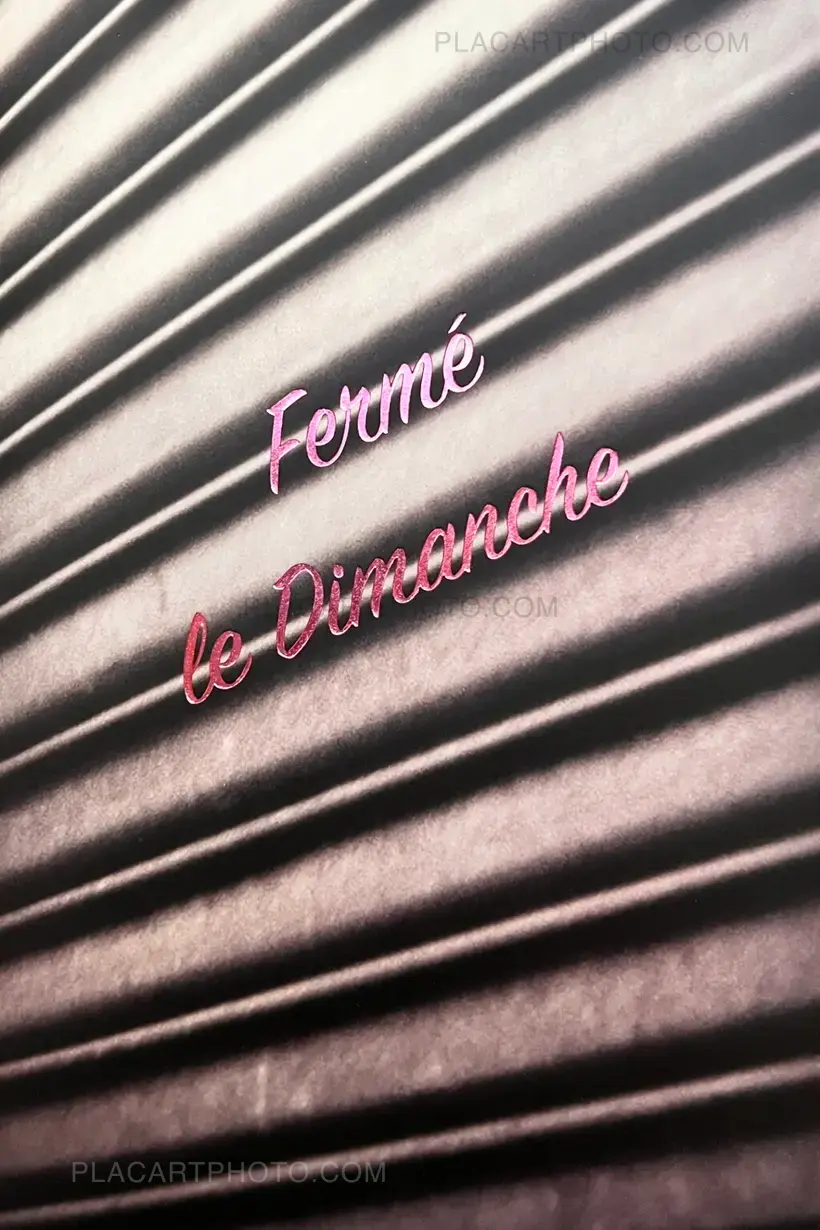 Jean Charles Blanc – Fermé le Dimanche (Signed)