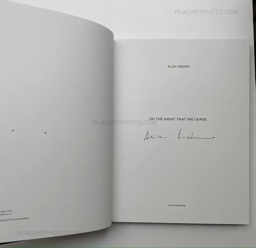 Alisa Resnik – On the night that we leave (Signed)