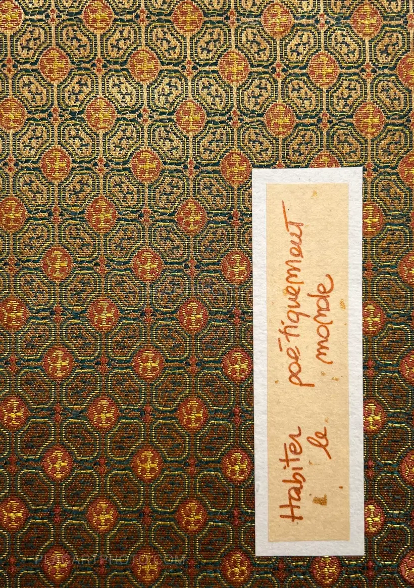 Veronica Mecchia – Habiter poétiquement le monde (Signed and numbered)
