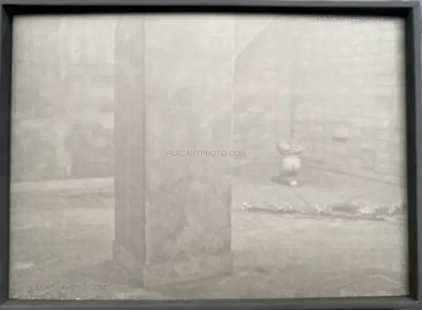 Arno Bouchard – “䷚” Swallowing (with silver gelatin print)