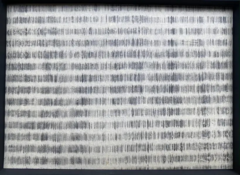 Arno Bouchard – “䷚” Swallowing (with silver gelatin print)