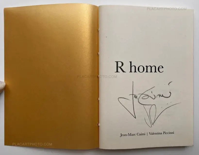 Jean-Marc Caimi & Valentina Piccinni – Rhome (Artist's edition 3/5)
