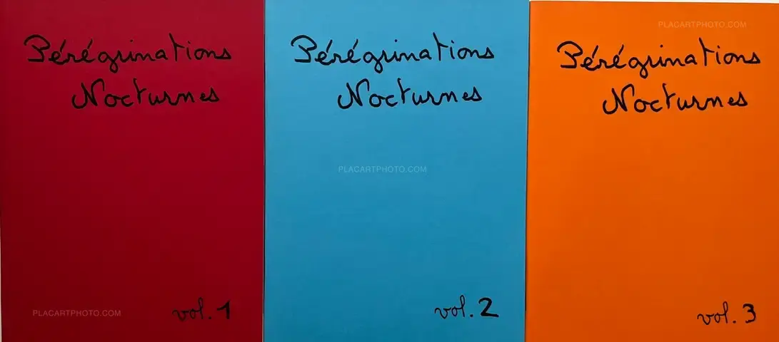 Thomas Cheveux – Pérégrinations Nocturnes vols 1, 2 & 3 (Signed edt of 50)