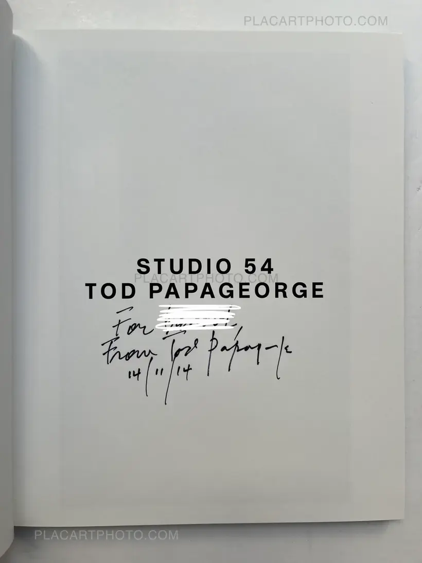 Tod Papageorge – Studio 54 (SIGNED)