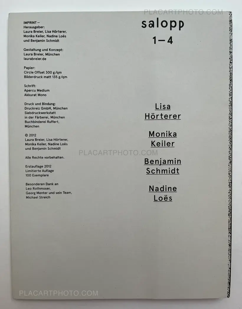 Collective – Salopp 1-4