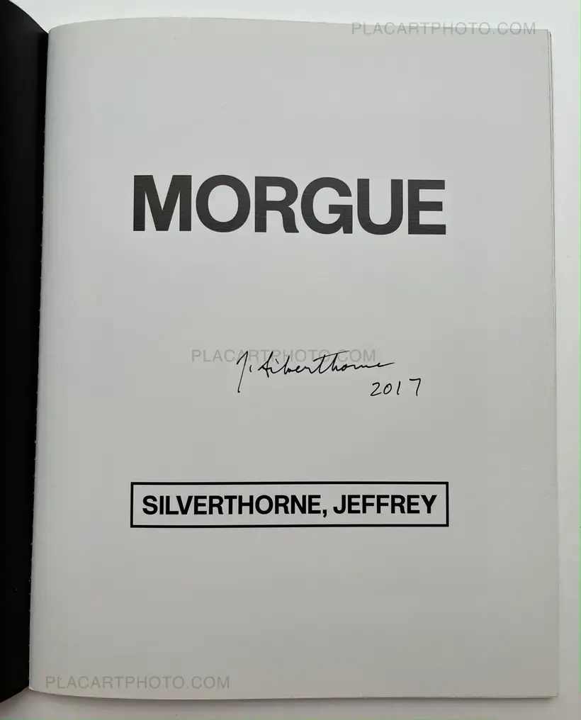 Jeffrey Silverthorne – Morgue (Signed)