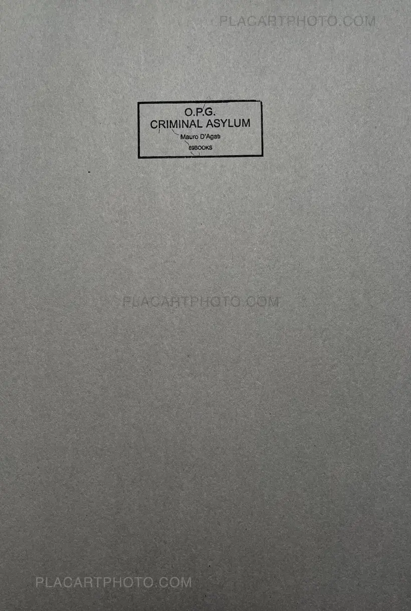 Mauro D'Agati – O.P.G. Criminal Asylum