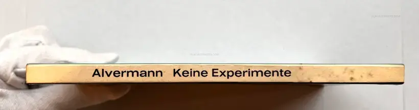 Dirk Alvermann – Keine Experimente (Signed)