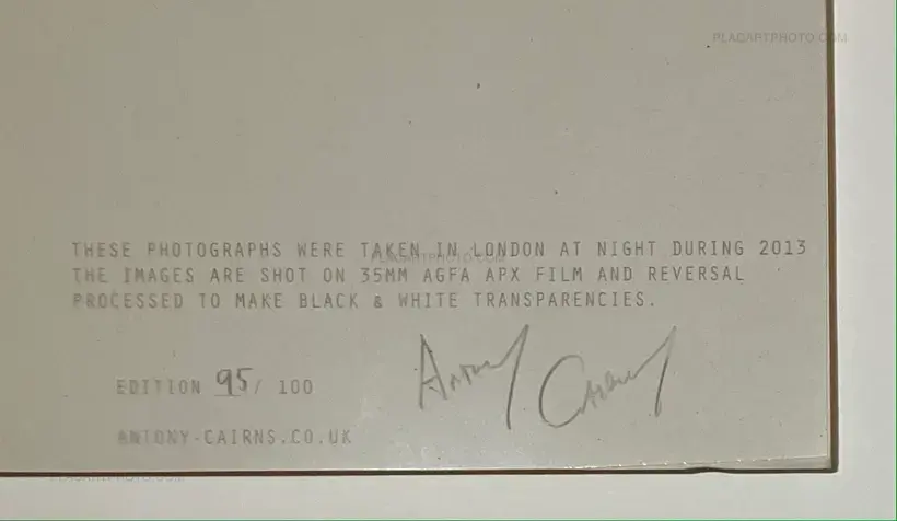Antony Cairns – LDN3 (SIGNED)
