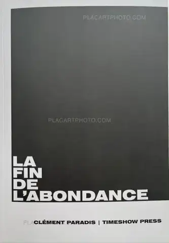 Clément Paradis – La Fin de l'Abondance