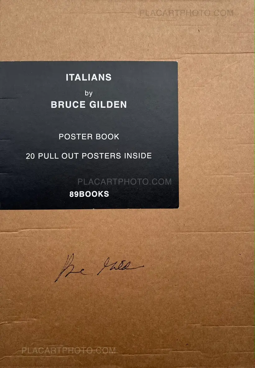 Bruce Gilden – Italians (SIGNED)