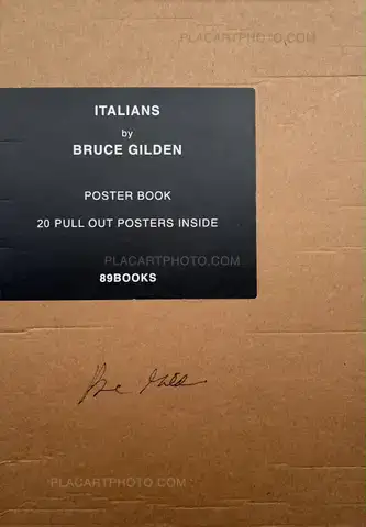 Bruce Gilden – Italians (SIGNED)
