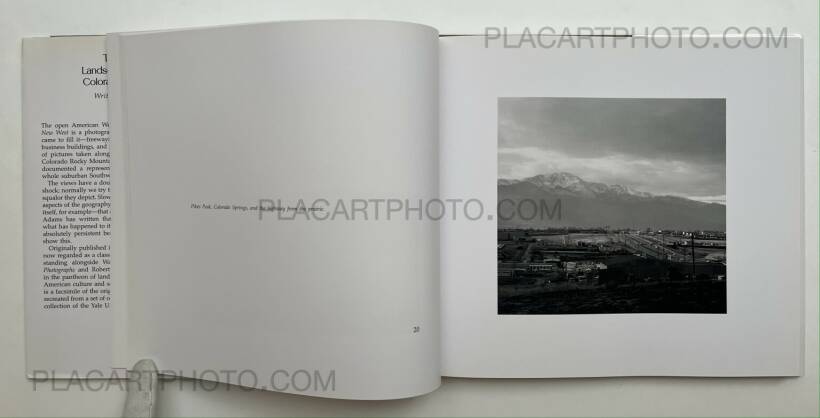 Robert Adams: The New West, Aperture, 2008 | Bookshop Le Plac'Art