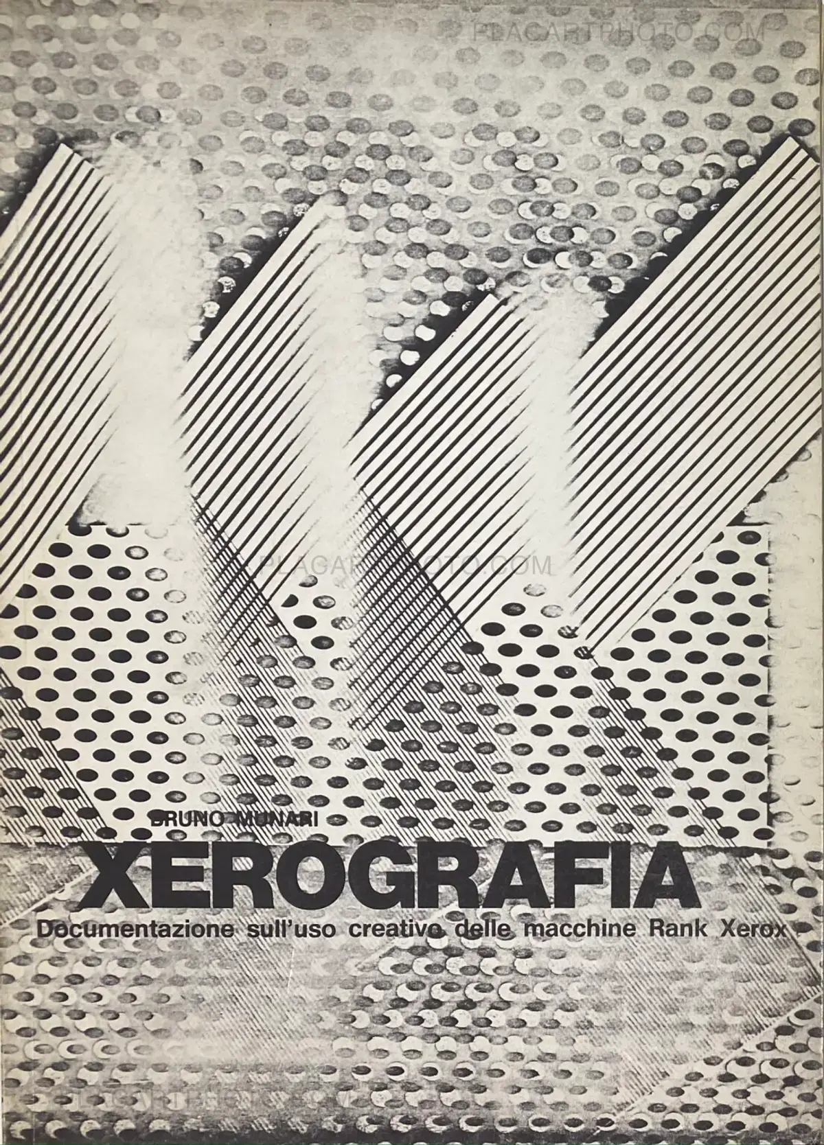 Bruno Munari, XEROGRAFIA, self published, 1970 | Le Plac'Art Photo
