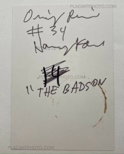 Harmony Korine,THE BAD SON (SPECIAL EDITION WITH PRINT)