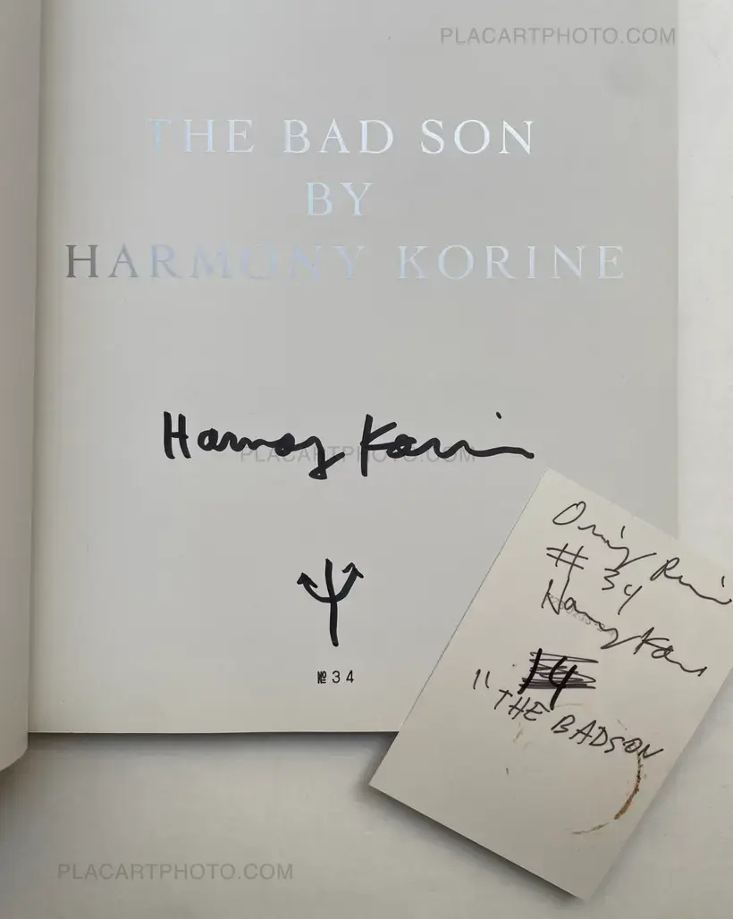 Harmony Korine – THE BAD SON (SPECIAL EDITION WITH PRINT)