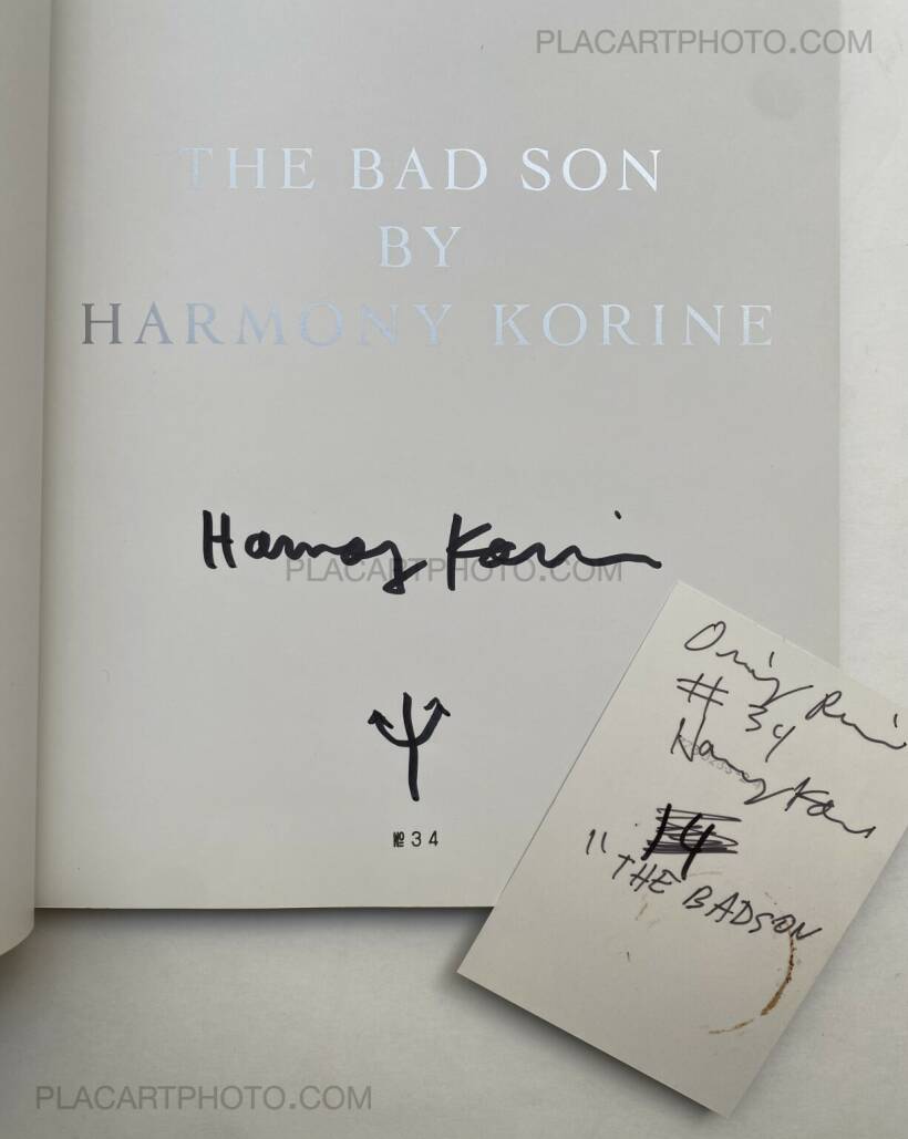 Harmony Korine: THE BAD SON (SPECIAL EDITION WITH PRINT), Taka 