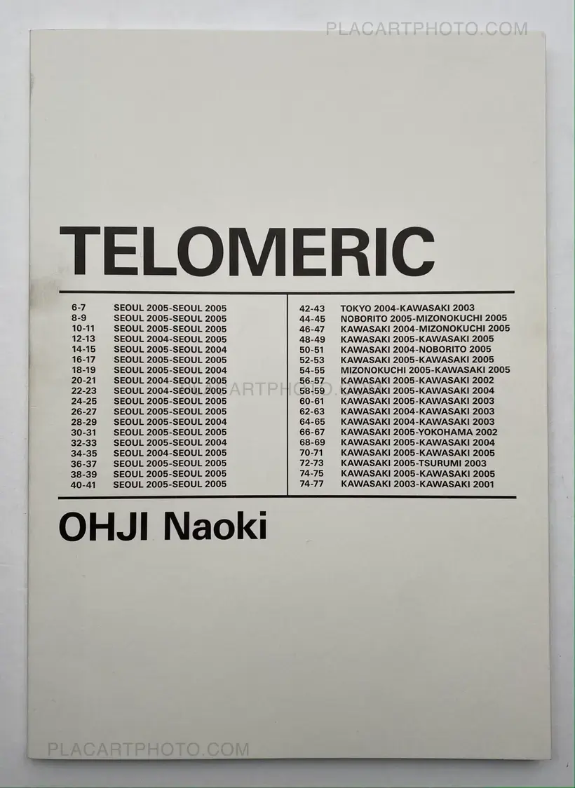 Naoki Ohji – TELOMERIC (SIGNED)