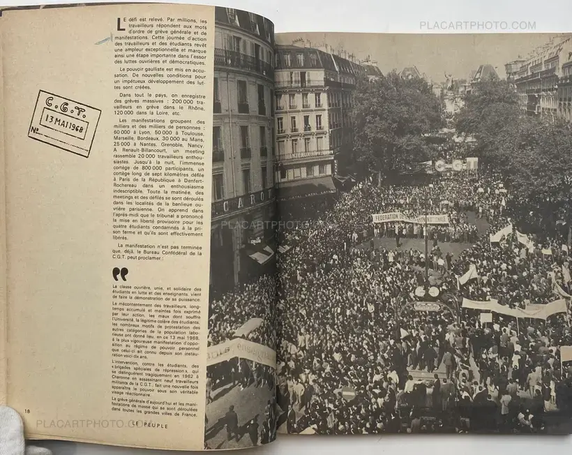 Collective – LE PEUPLE n°799/800/801 - la grève générale de mai 68