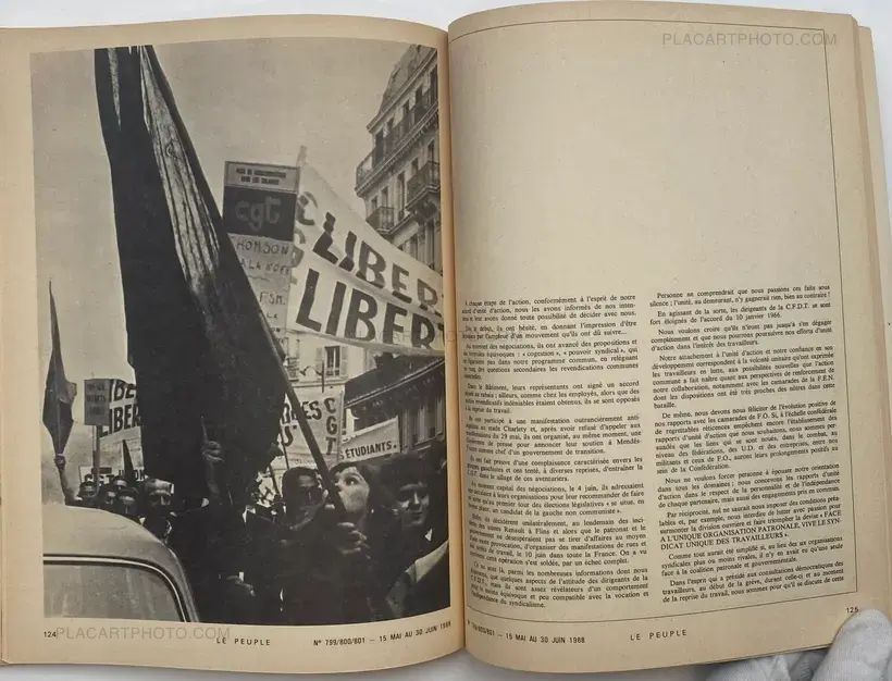 Collective – LE PEUPLE n°799/800/801 - la grève générale de mai 68