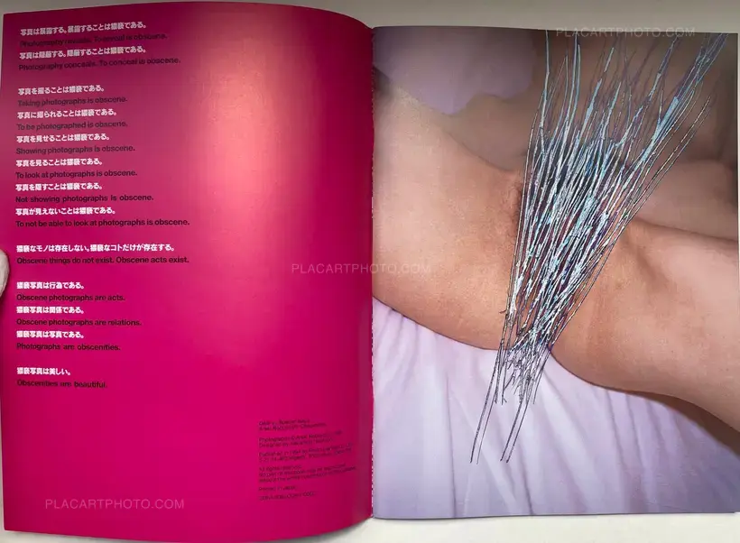 Nobuyoshi Araki – Waisetsu Shashin (Obscenities)