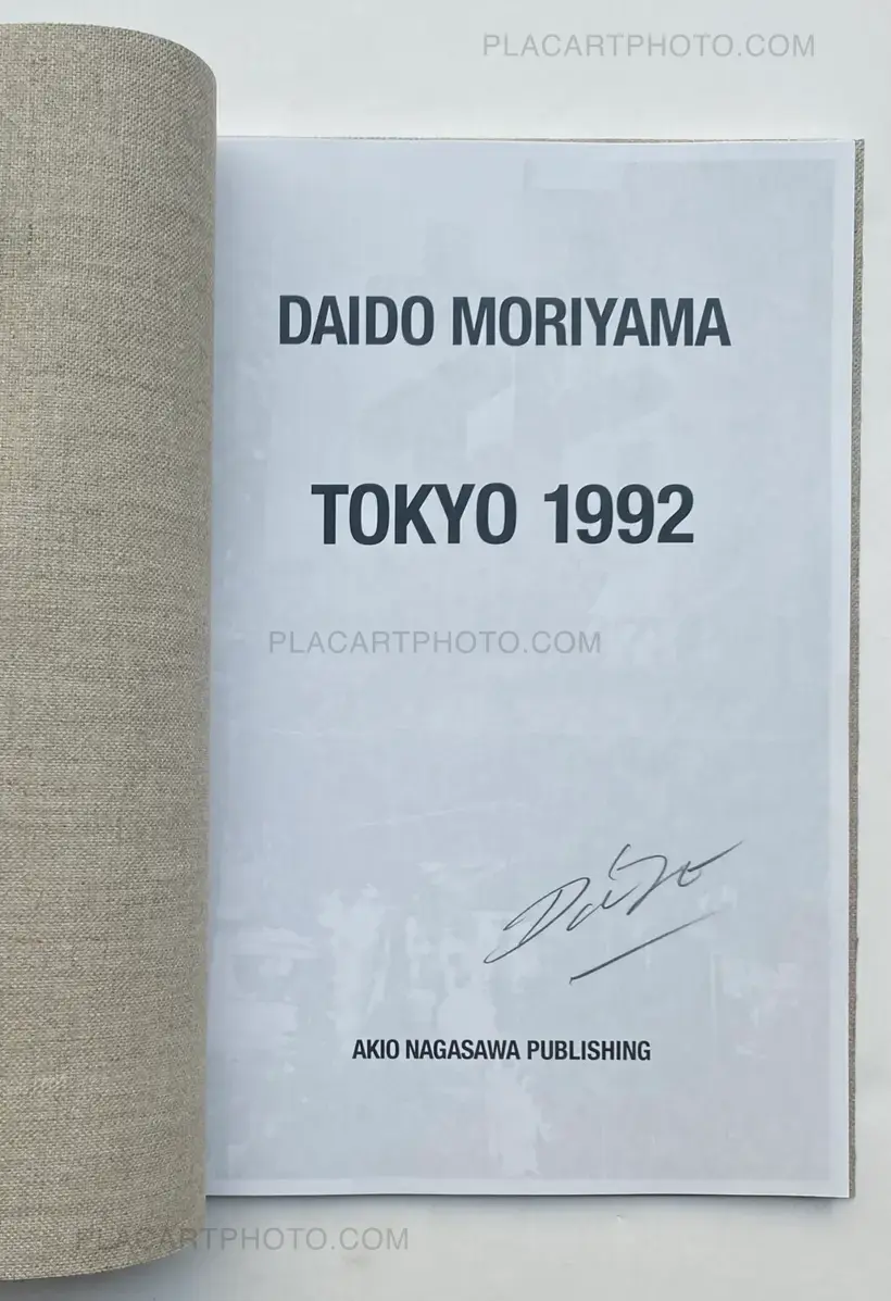 Daido Moriyama – TOKYO 1992 (SIGNED)
