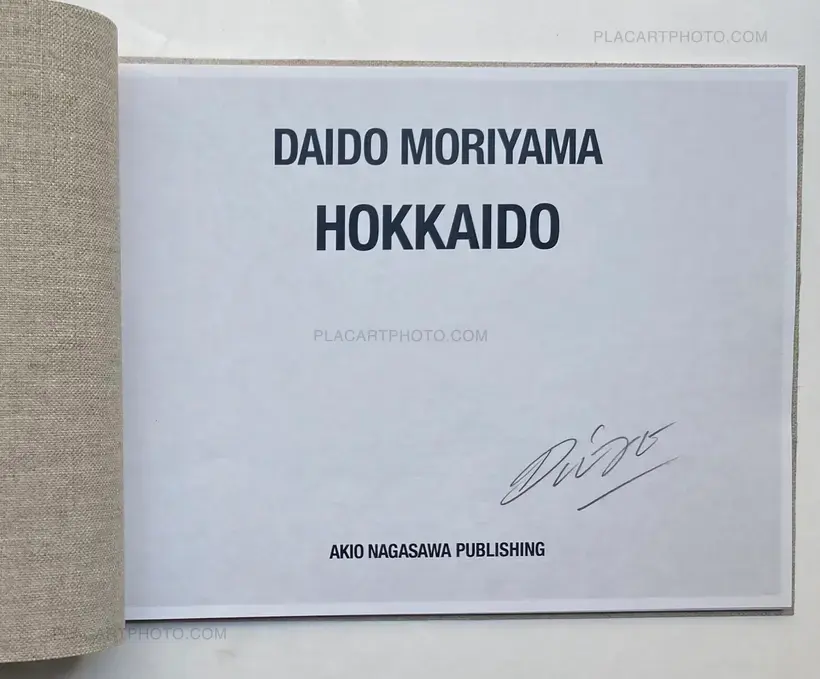 Daido Moriyama – HOKKAIDO (SIGNED)
