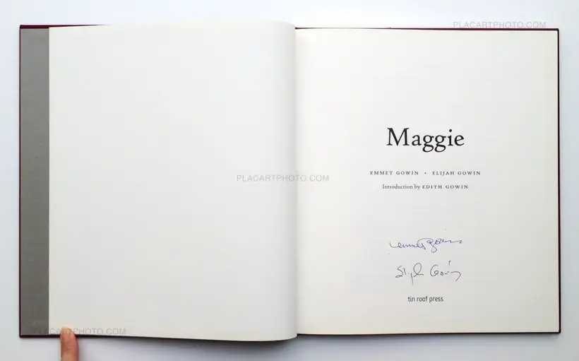 Emmet Gowin – Maggie (Signed)